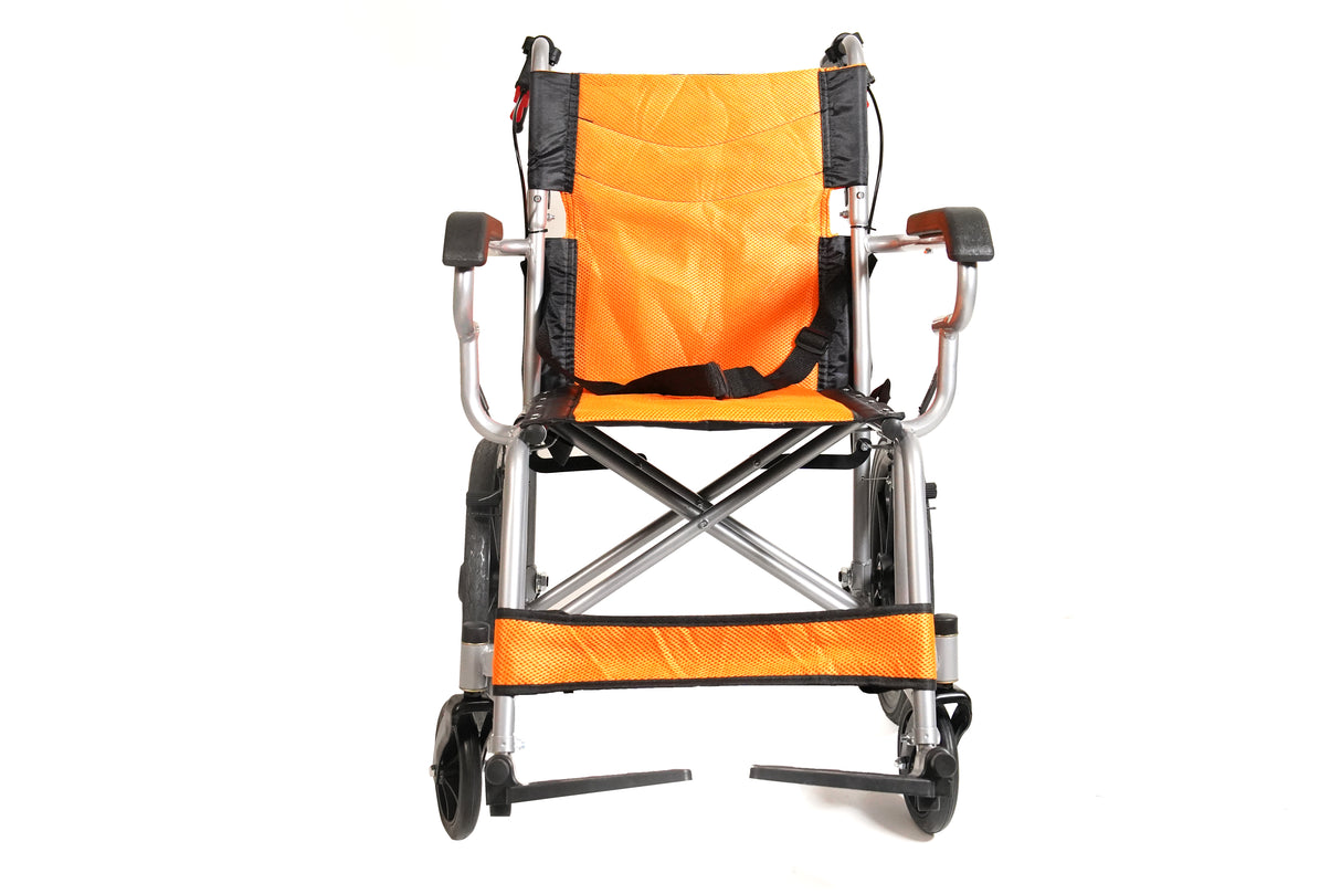 FH 03 Folding Attendant-Controlled Manual Wheelchair ( orange )
