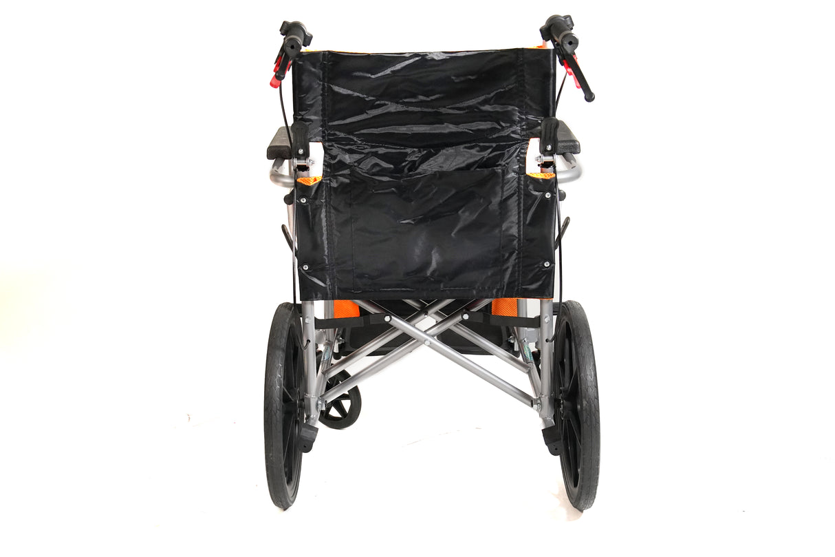 FH 03 Folding Attendant-Controlled Manual Wheelchair ( orange )