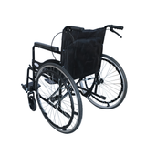 FH 02 Folding Manual Wheelchair with Attendant Brake